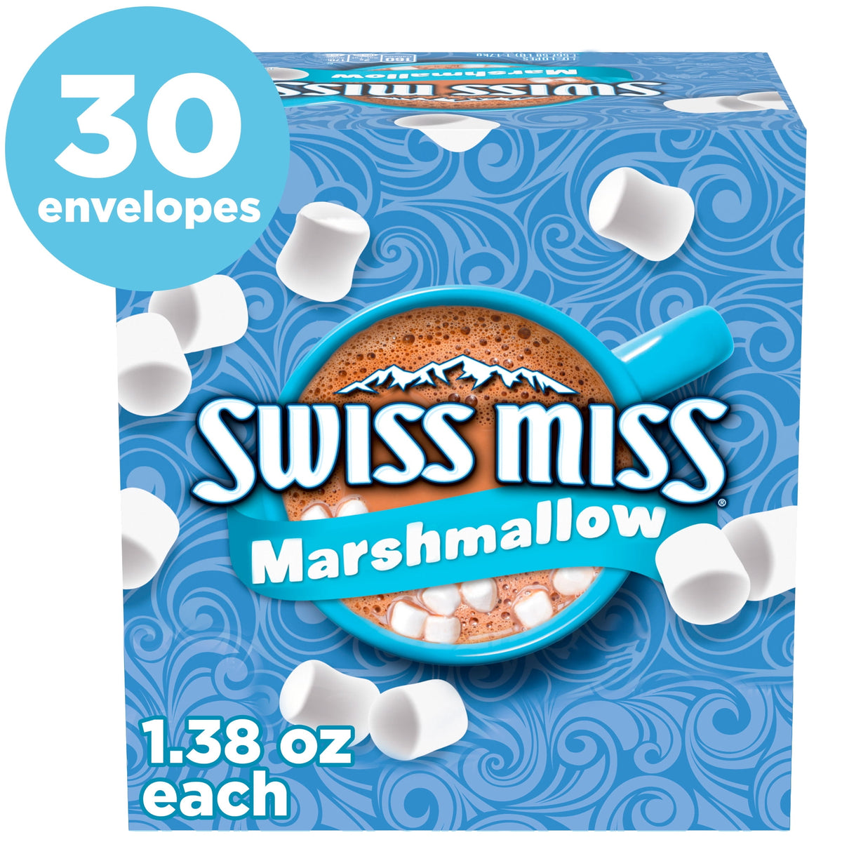 Swiss Miss Chocolate Caliente Con Bombones 30 Sobres