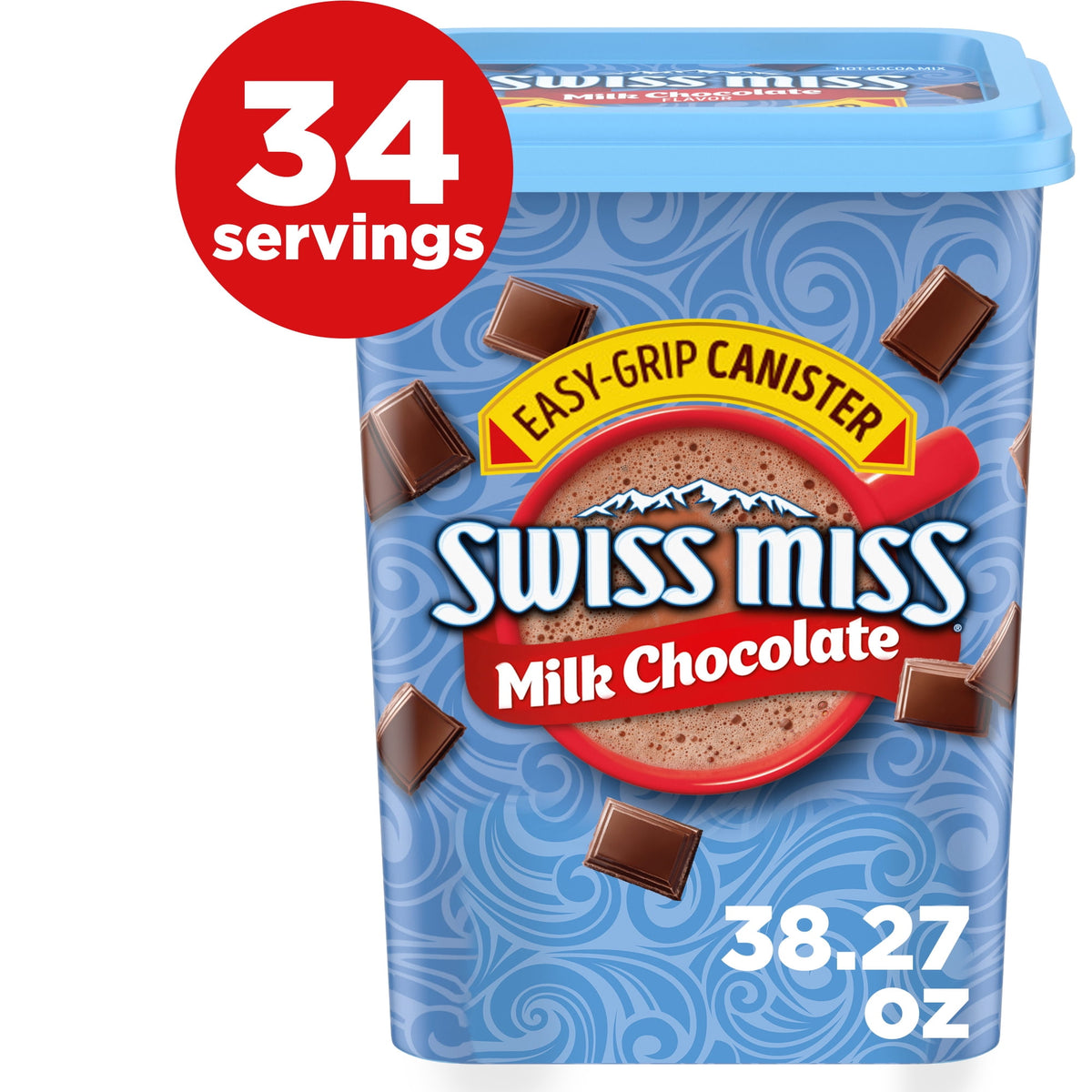 Swiss Miss Chocolate Caliente Con Leche Bote 1.08 kg