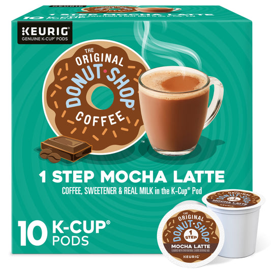 Café Original Donut Shop Mocha Latte K-Cup 10 Pack 3