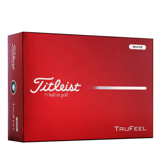 Pelotas De Golf Titleist Trufeel 2026 Blancas 12 Piezas