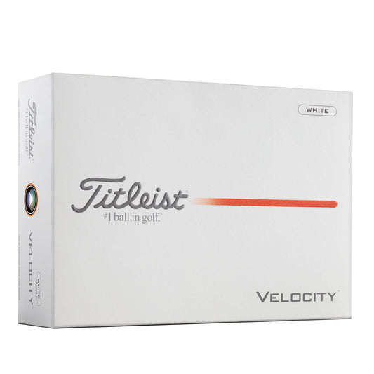 Pelotas De Golf Titleist Velocity 2026 Blancas 12 Piezas