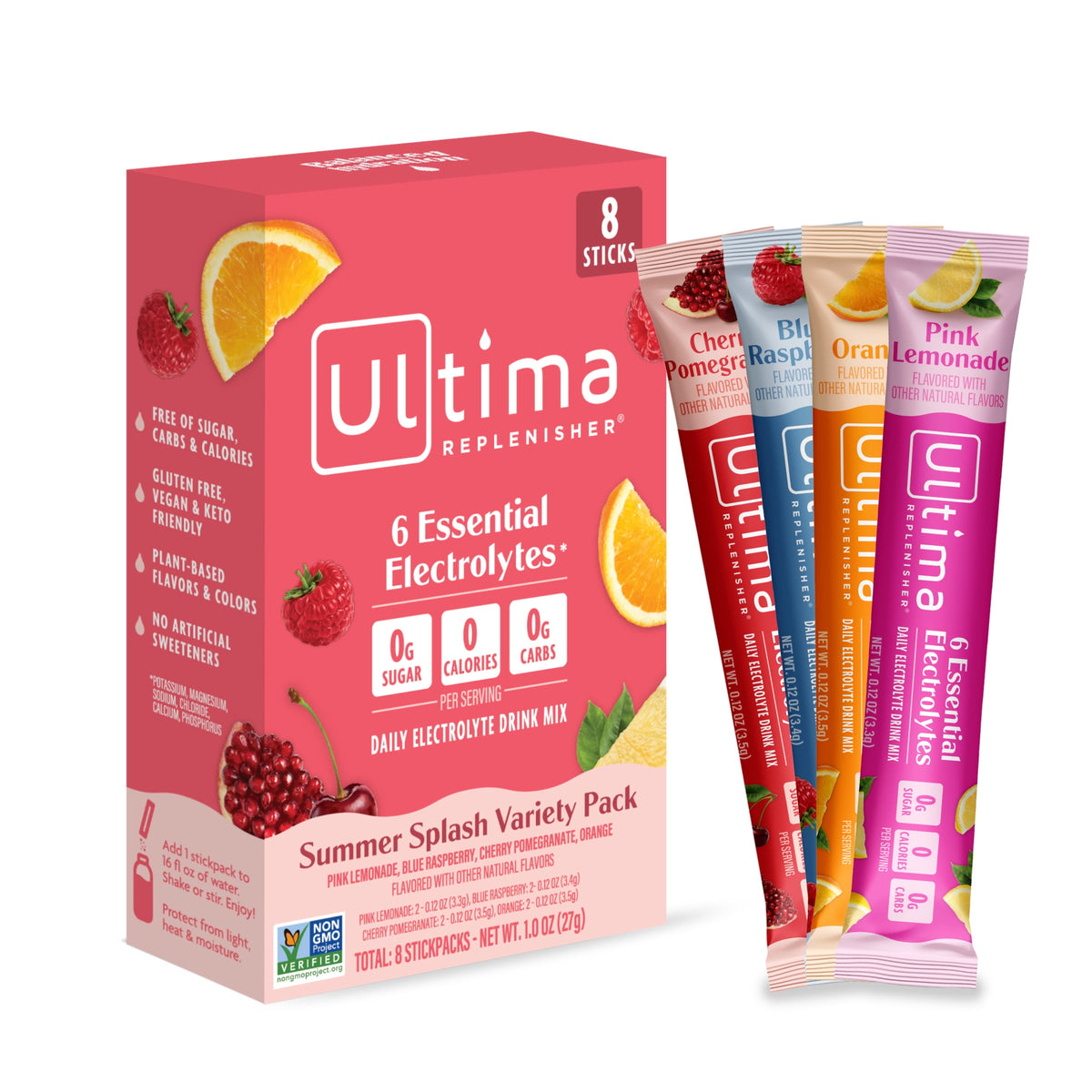 Ultima Replenisher Electrolitos Variedad 20 Sobres Paquete