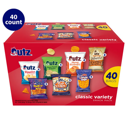 Utz Classics Caja De Botanas Surtidas 40 Bolsitas