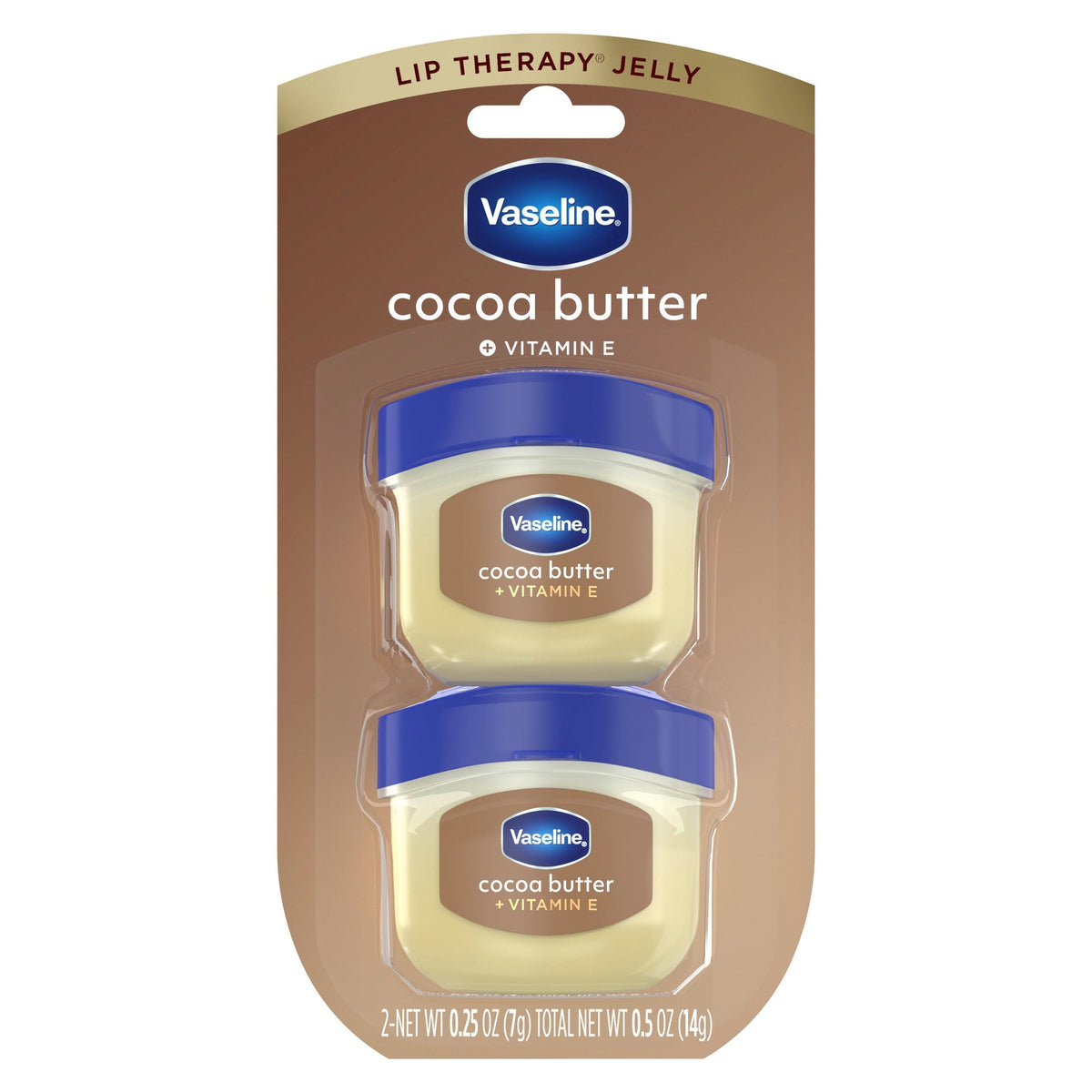 Bálsamo Labial Vaseline Cacao 2 Piezas Pack 4