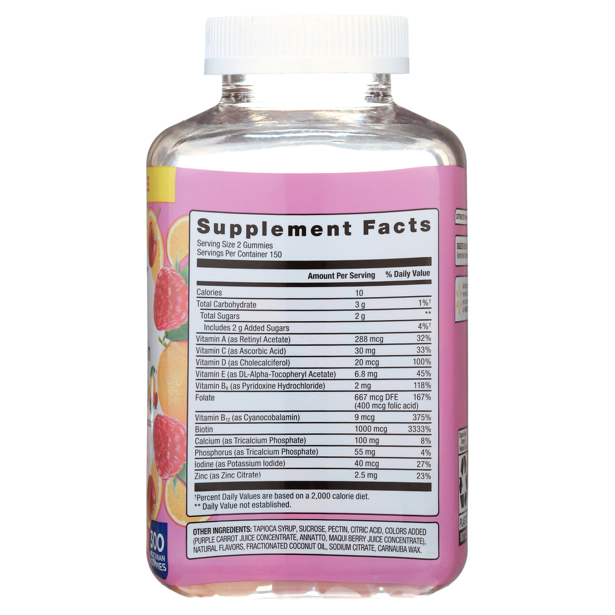 Equate multivitamínico mujer 300 ct vegetarianas