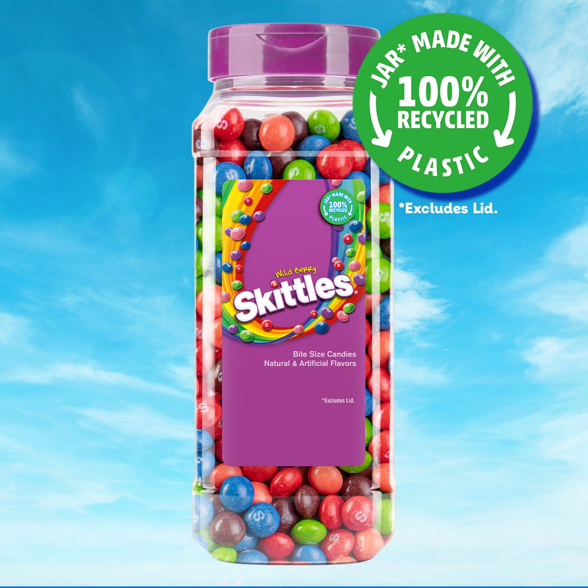 Skittles Wild Berry Frasco 850 g