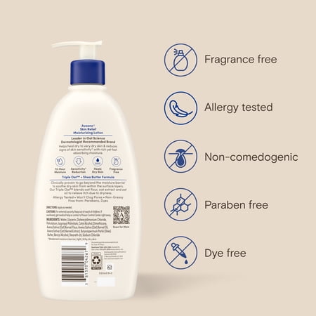 Aveeno Skin Relief loción corporal hidratante 18 fl oz