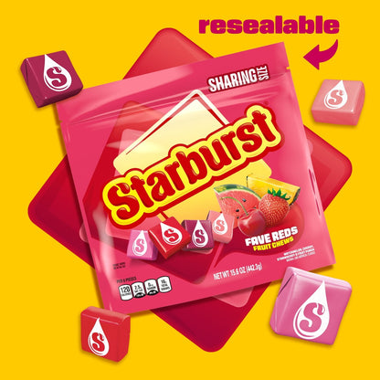 Starburst Favereds Masticables Bolsa 442 g