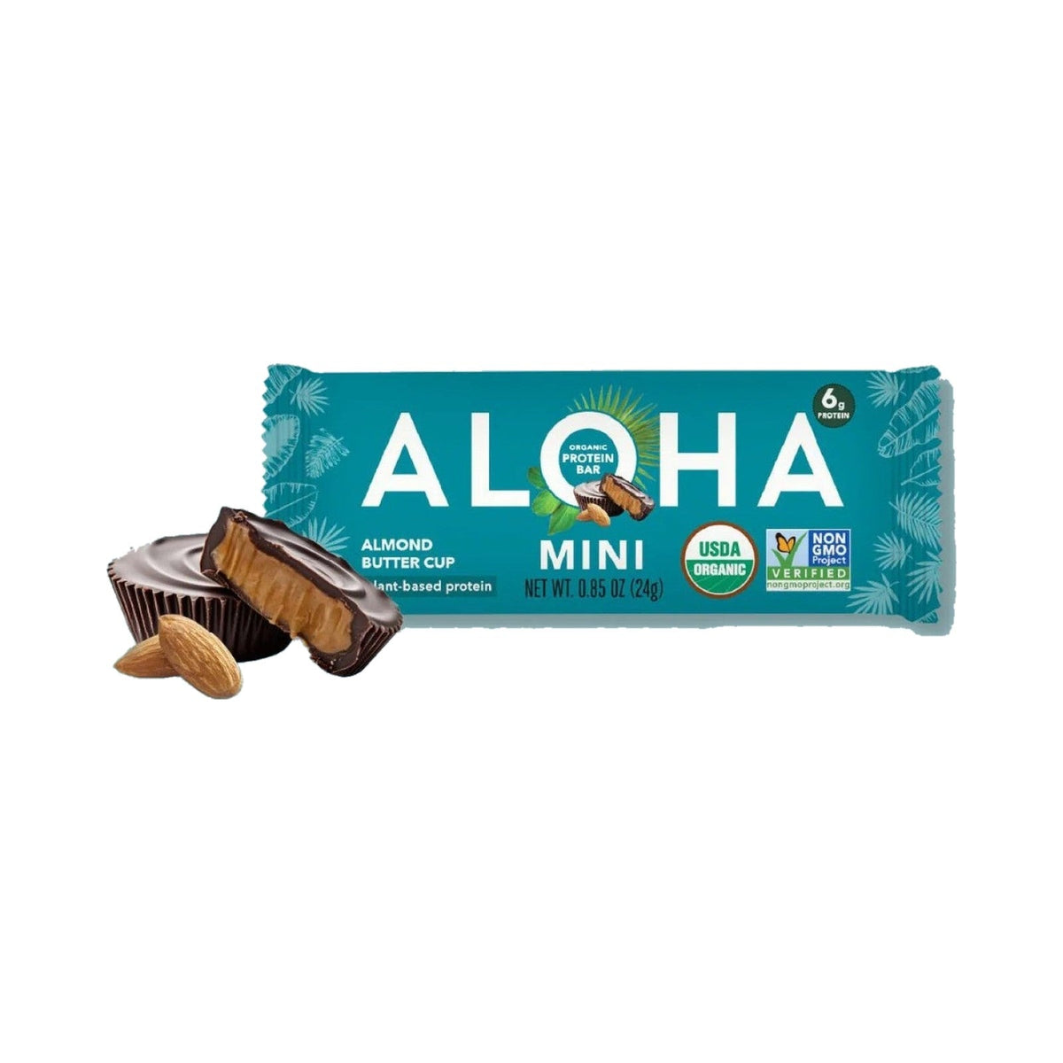 ALOHA Mini Barras Almond Butter Cup Crema De Almendra