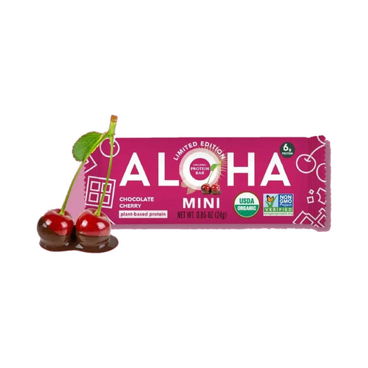 ALOHA Mini Barras Chocolate Y Cereza