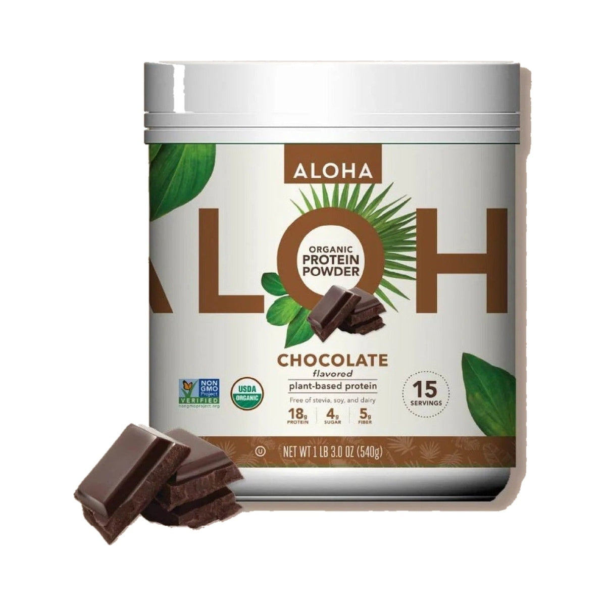 ALOHA Proteína Vegetal En Polvo Chocolate