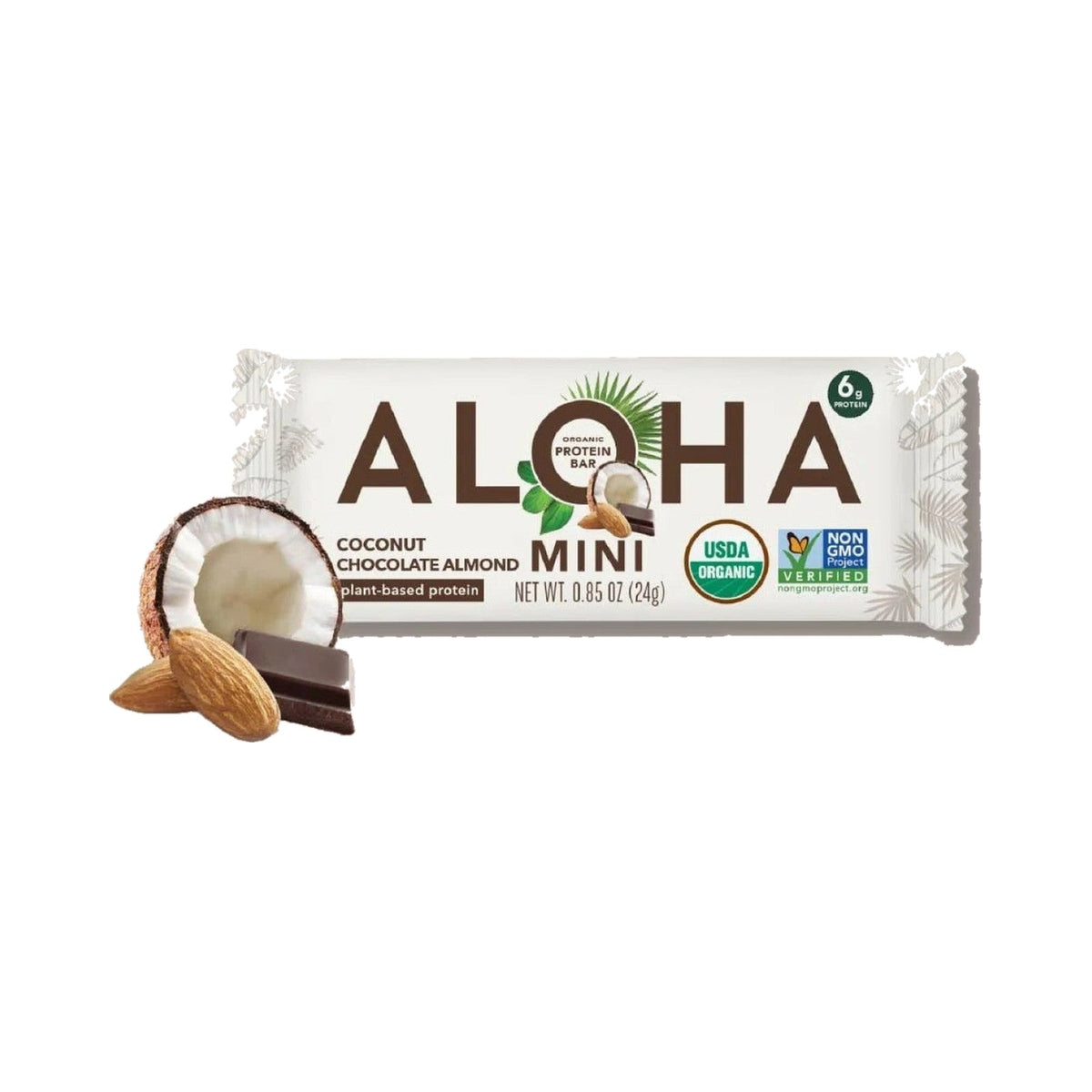 ALOHA Mini Barras Coco, Chocolate Y Almendra