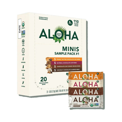 ALOHA Mini Barras De Proteína Surtidas