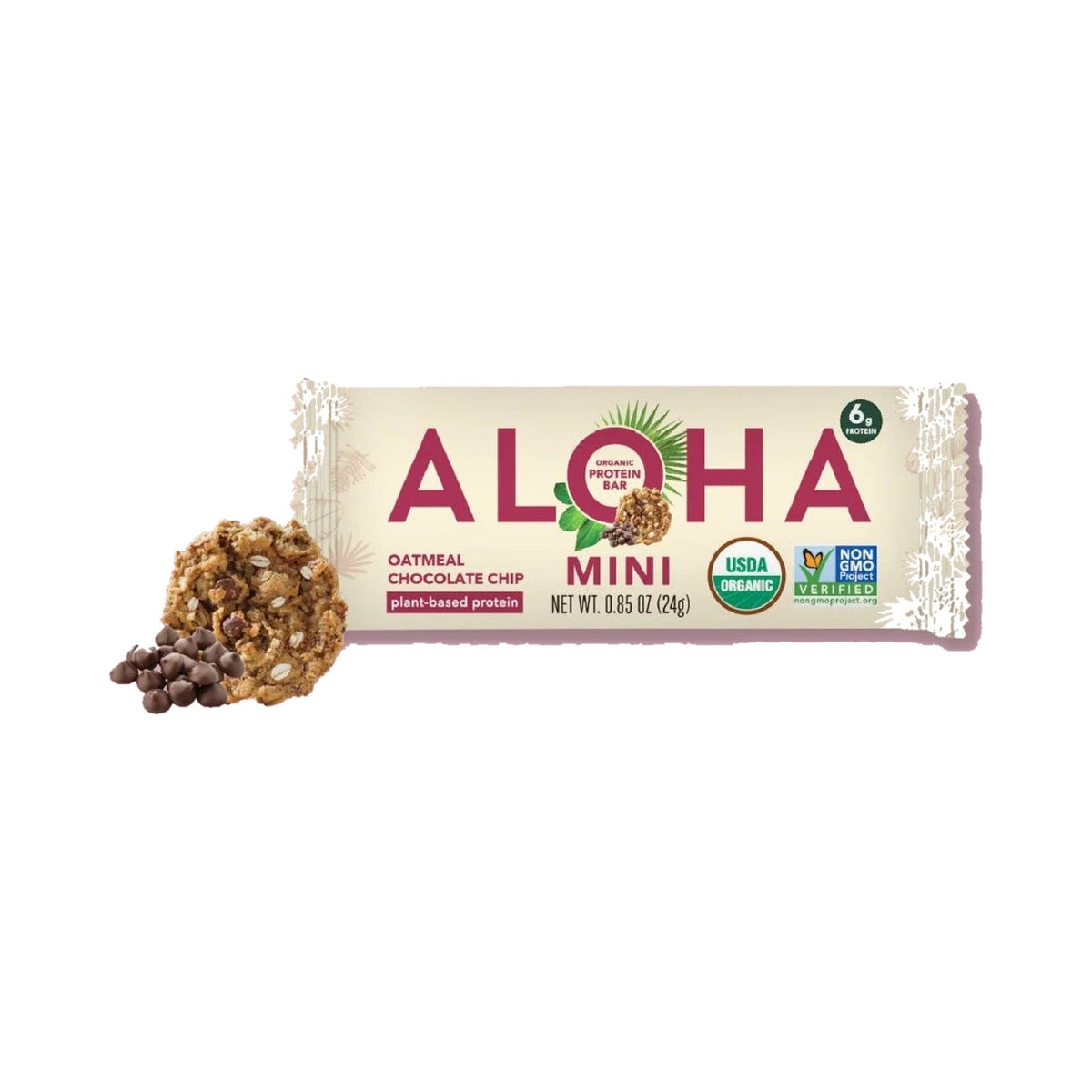 ALOHA Mini Barras Avena Con Chispas De Chocolate