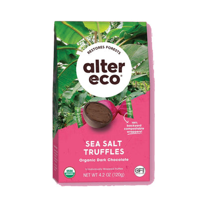 Alter Eco Trufas De Chocolate Con Sal De Mar