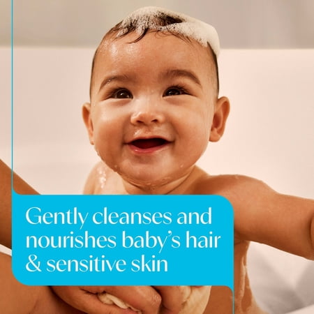 Aveeno Baby Daily Moisture gel de baño y champú 12 fl oz