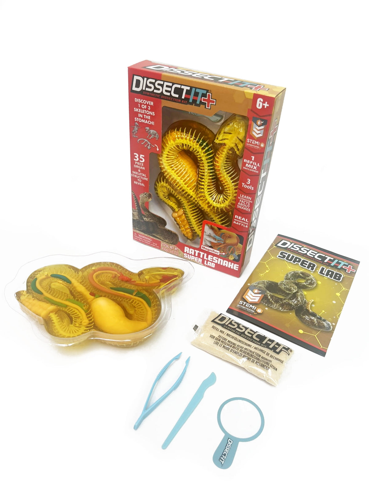 Dissect It Kit De Disección Serpiente Para Niños