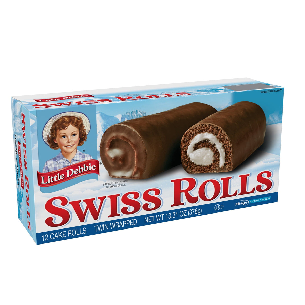 Little Debbie Swiss Cake Rolls Paquete Familiar