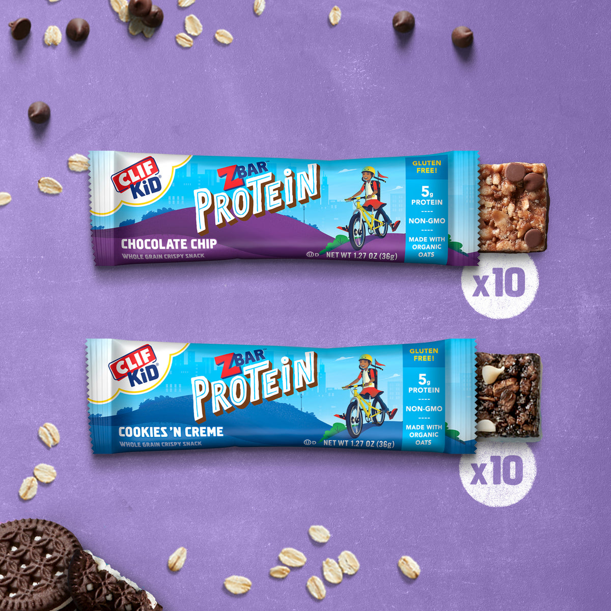 Zbar Protein barras surtidas 2 sabores 20 piezas
