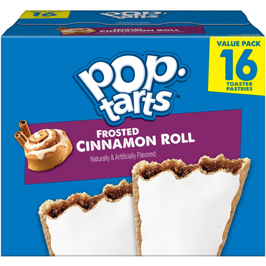 Pop-Tarts Cinnamon Roll 8 Cajas De 16 Piezas