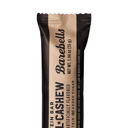Barebells Caramel Cashew · Barra de Proteína 20 g
