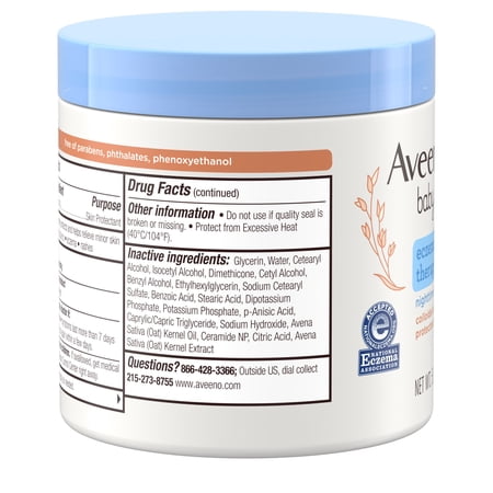 Aveeno Baby bálsamo nocturno avena coloidal 5.5 oz