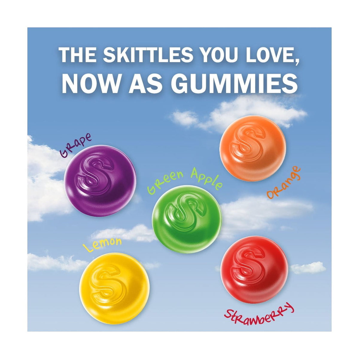 Regalo SKITTLES Gomitas Originales 164g X4