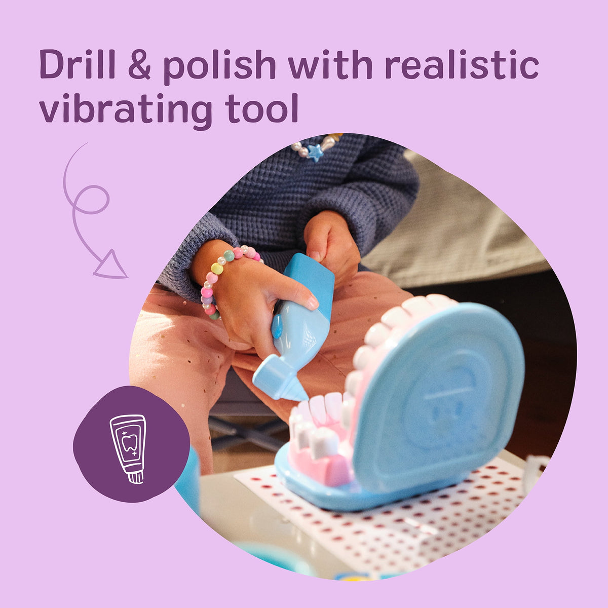 Melissa & Doug Kit De Dentista De Juguete 25 Piezas