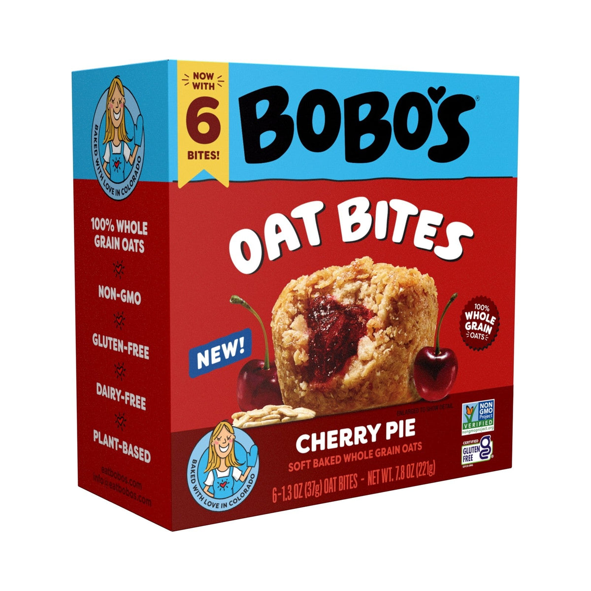 Bobo's Bocaditos De Avena Pay De Cereza
