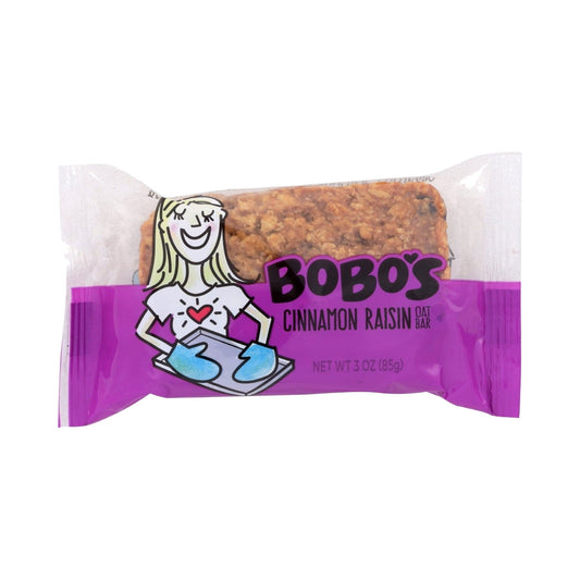 Bobo's Barra De Avena Canela Y Pasas