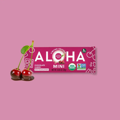 ALOHA Mini Barras Chocolate Y Cereza