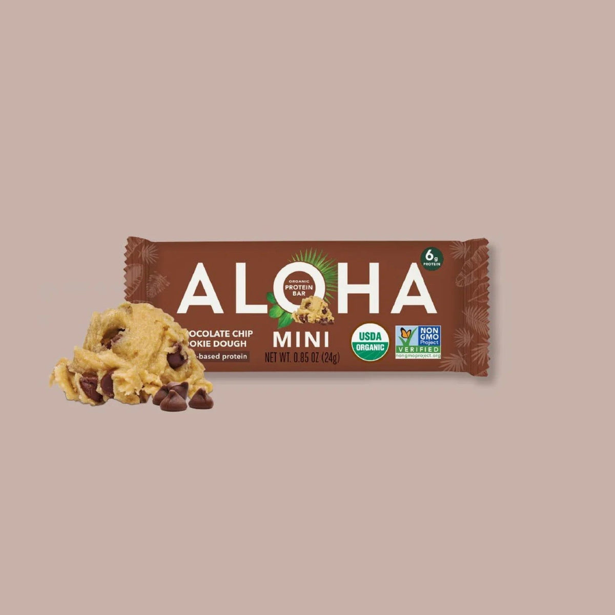 ALOHA Mini Barras Chocolate Chip Cookie Dough
