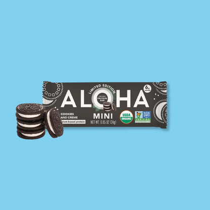 ALOHA Mini Barras Cookies And Creme