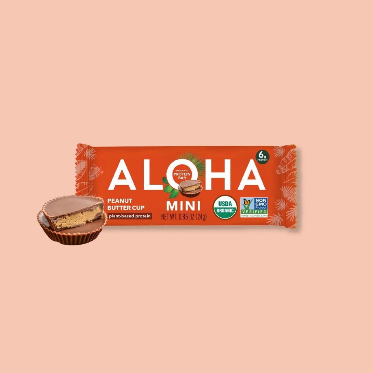 ALOHA Mini Barras Peanut Butter Cup