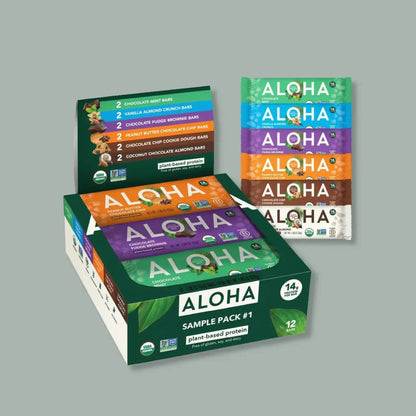 ALOHA Barras De Proteína Surtidas