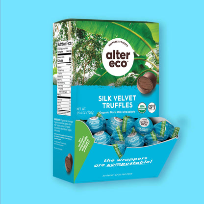 Alter Eco Trufas de Chocolate Silk Velvet 60 Piezas