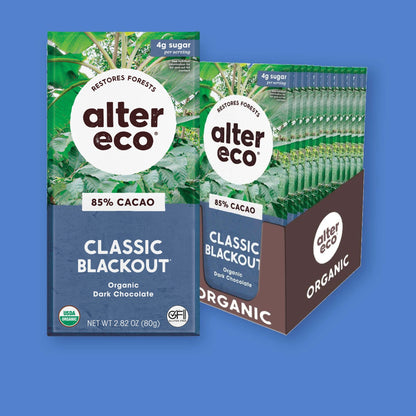 Alter Eco Chocolate Amargo Classic Blackout