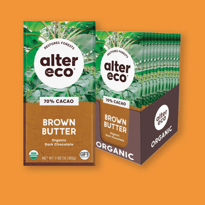 Alter Eco Chocolate con Mantequilla Tostada