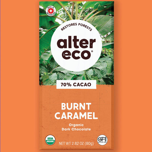 Alter Eco Chocolate con Caramelo Quemado