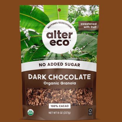 Alter Eco Granola de Chocolate Amargo