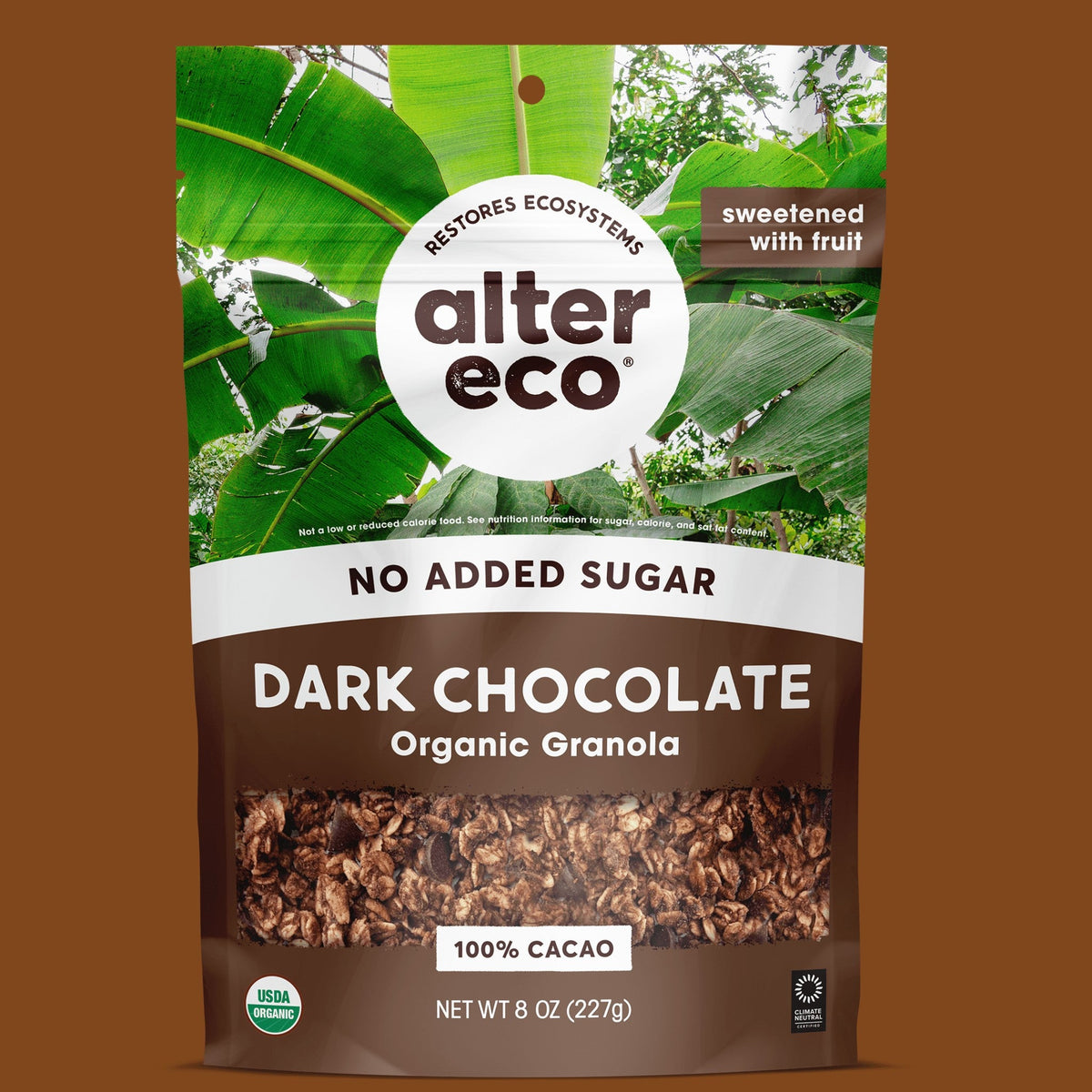 Alter Eco Granola de Chocolate Amargo