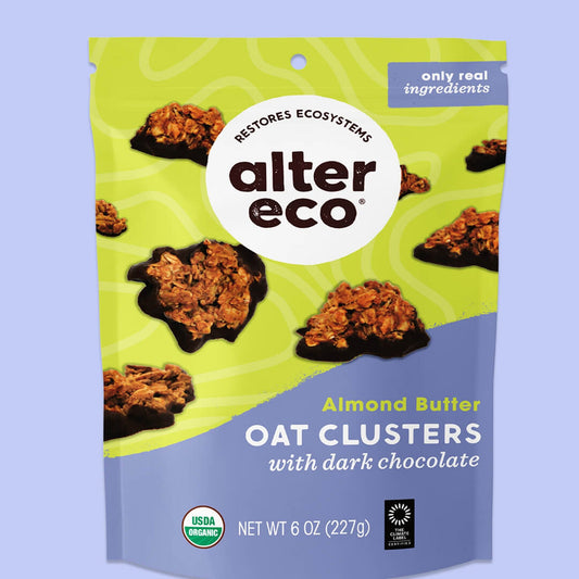 Alter Eco Clusters de Avena con Crema de Almendra