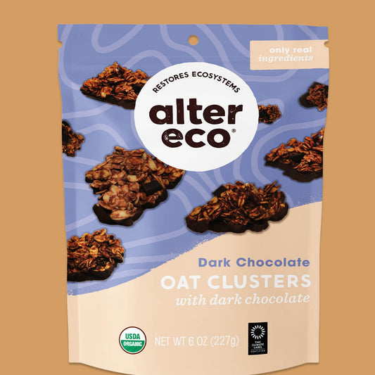 Alter Eco Clusters de Avena con Chocolate Amargo