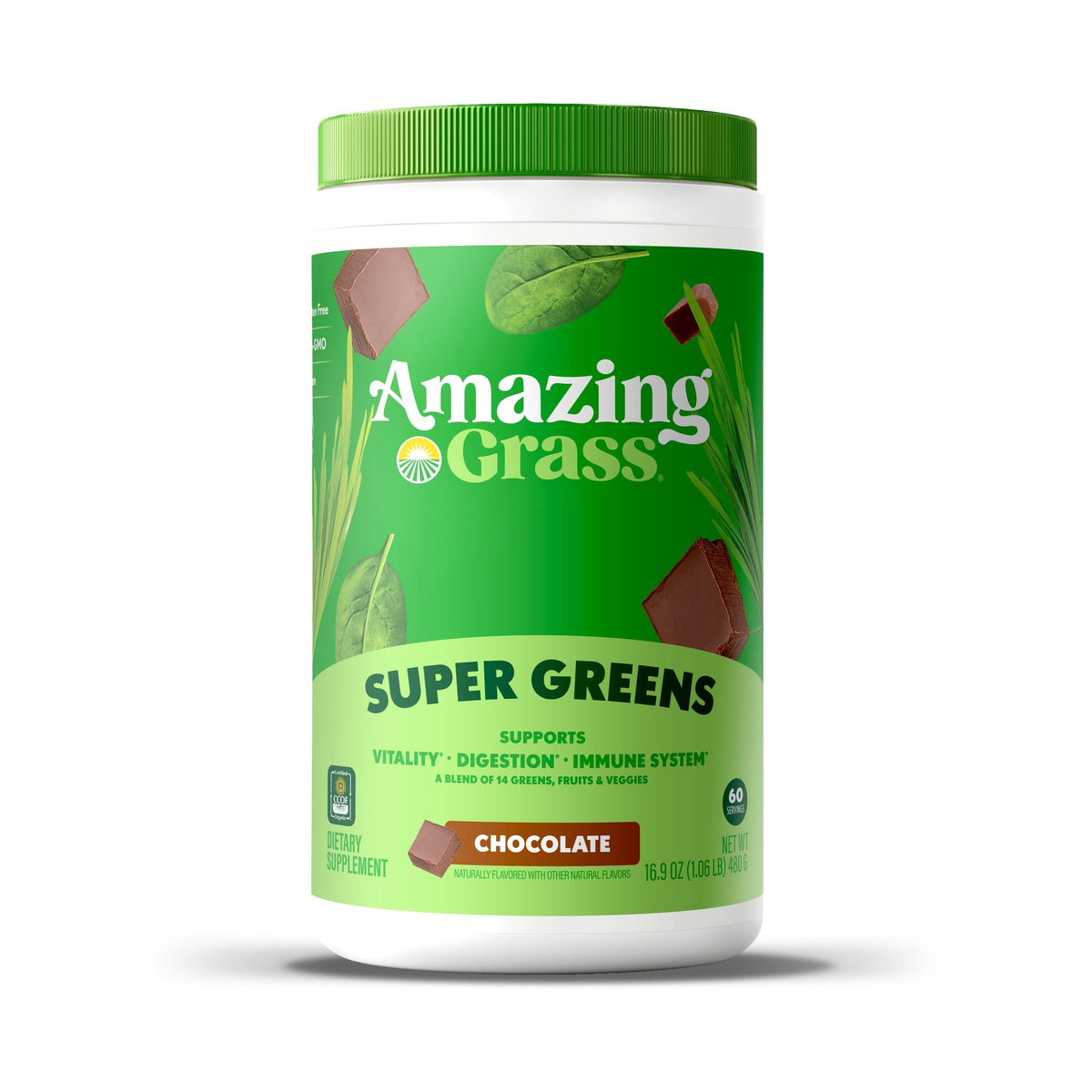 Amazing Grass Super Greens en Polvo Chocolate