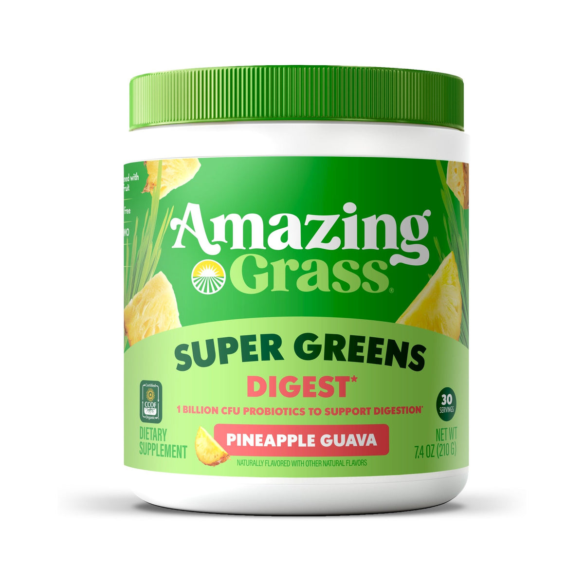 Amazing Grass Super Greens Digest Piña y Guayaba