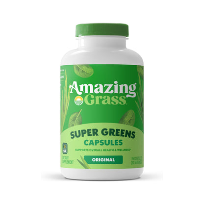 Amazing Grass Super Greens Original en Cápsulas