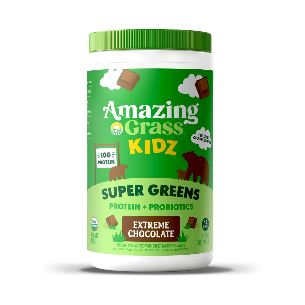 Amazing Grass Proteína Vegetal con Probióticos Chocolate