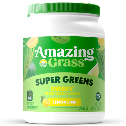 Amazing Grass Super Greens Energy Limón Lima