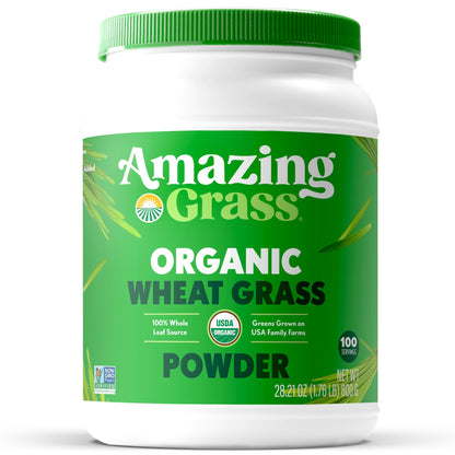 Amazing Grass Pasto de Trigo Orgánico en Polvo