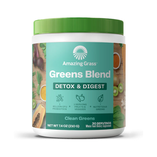 Amazing Grass Mezcla de Verdes en Polvo Clean Greens